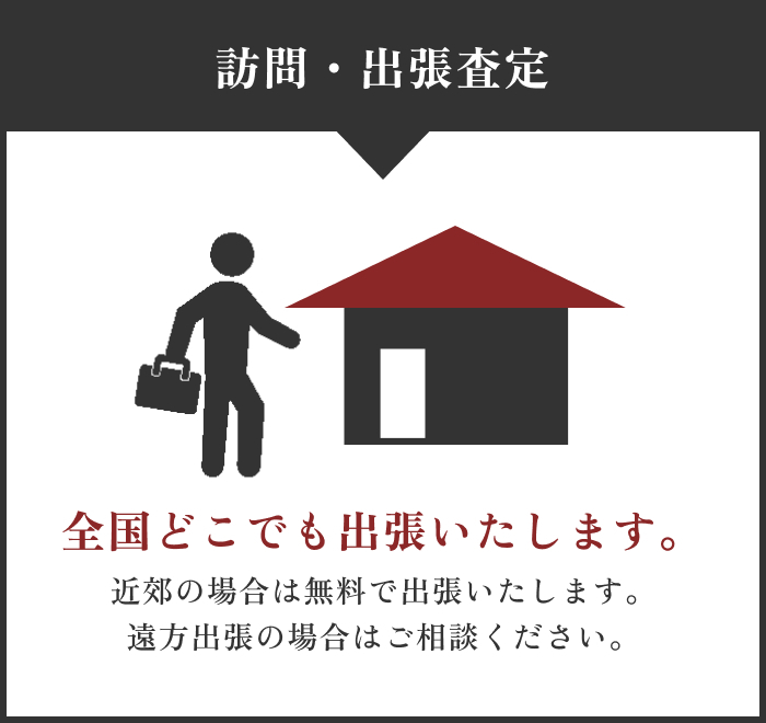 出張査定イラスト